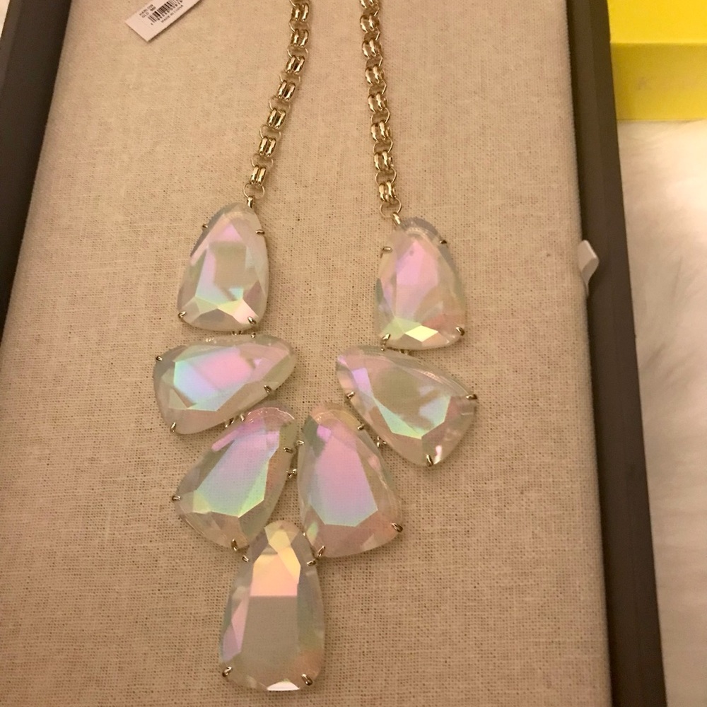 Kendra Scott Harlow iridescent opalite NWT